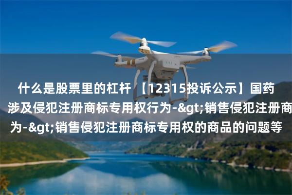 什么是股票里的杠杆 【12315投诉公示】国药控股新增4件投诉公示，涉及侵犯注册商标专用权行为->销售侵犯注册商标专用权的商品的问题等