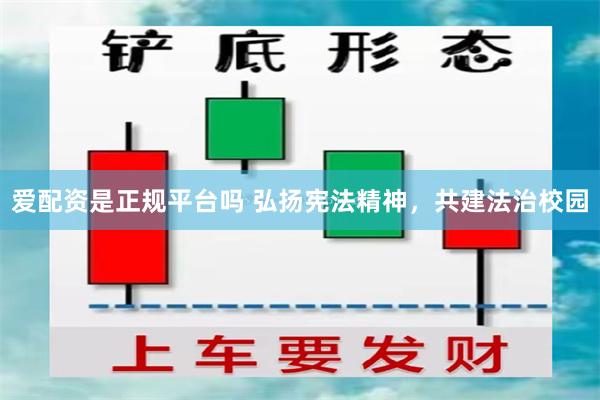 爱配资是正规平台吗 弘扬宪法精神，共建法治校园